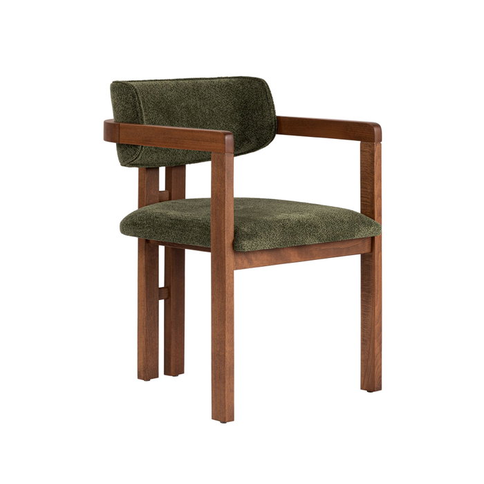 Nordure Toscana Silla Verde y Nogal